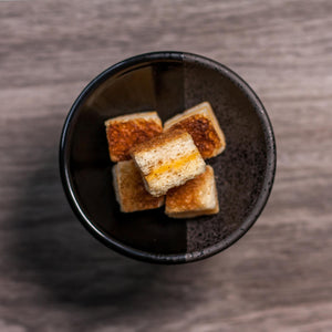 Freeze Dried Grilled Cheese Bites